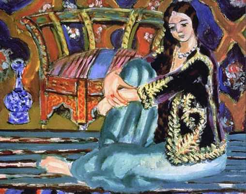 Odalisque assise, par Henri Matisse