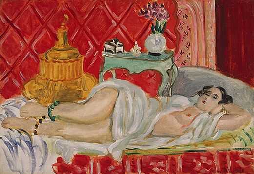 Odalisque : Harmonie en rouge, par Henri Matisse