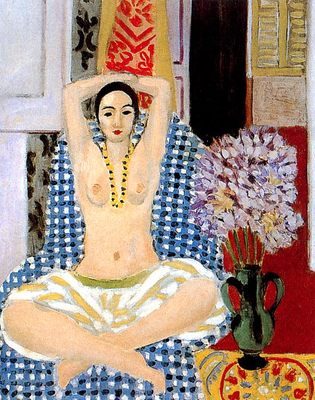 Odalisque : La pause hindou, par Henri Matisse