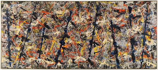 Blue Poles, par Jackson Pollock