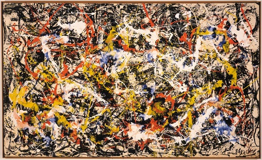 Convergence, par Jackson Pollock