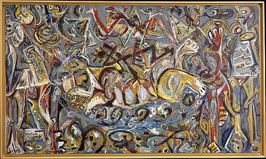 Pasiphaë, par Jackson Pollock