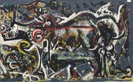 The She-Wolf, par Jackson Pollock