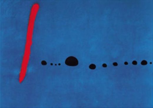 Bleu, par Joan Miro