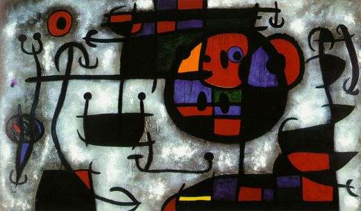 Le jardin des plaisirs terrestres, par Joan Miro