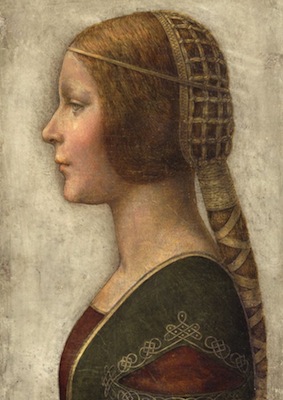 La belle Milanaise, par Léonard de Vinci