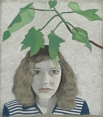 Femme sous la plante, par Lucian Freud
