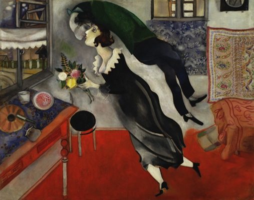 Anniversaire, par Marc Chagall