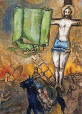 La crucifixion jaune, par Marc Chagall