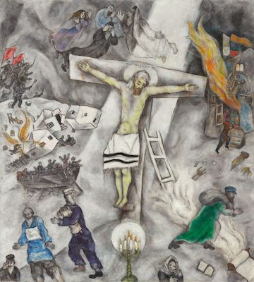 La crucifixion, par Marc Chagall