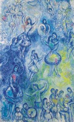 La danse II, par Marc Chagall