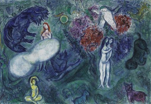 Le Paradis, par Marc Chagall