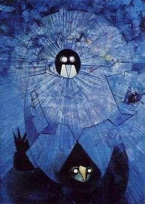 Les dieux sombres, par Max Ernst