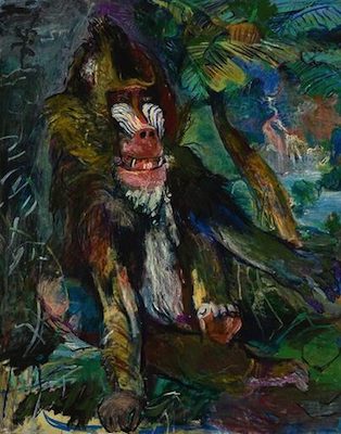 Le babouin, par Oskar Kokoschka
