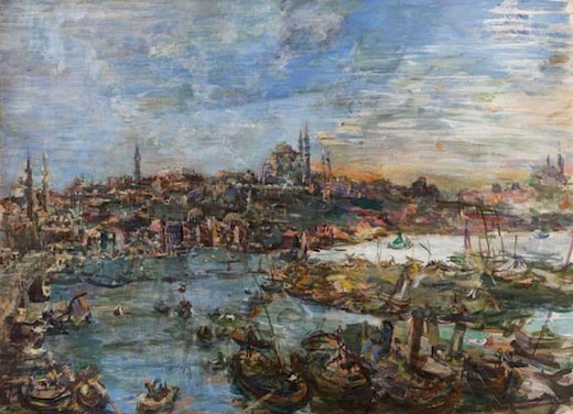 Istanbul, par Oskar Kokoschka