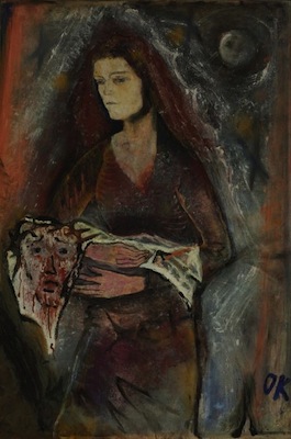 Véronique et la Sainte Face, par Oskar Kokoschka