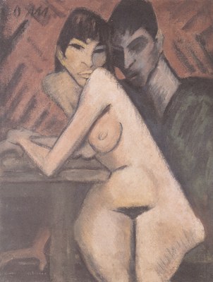 Couple, par Otto Mueller