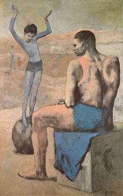 Acrobate à la boule, par Pablo Picasso