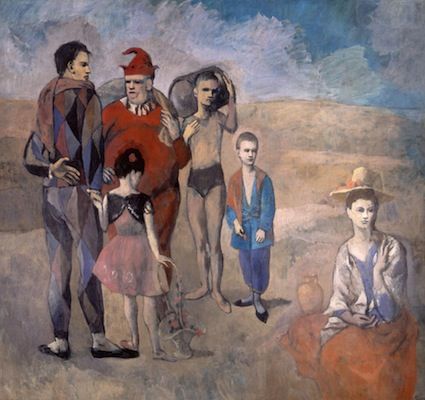 Famille de saltimbanques, par Pablo Picasso