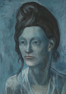 Femme au chignon (II), par Pablo Picasso