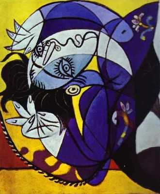 Femme sur un oreiller, par Pablo Picasso