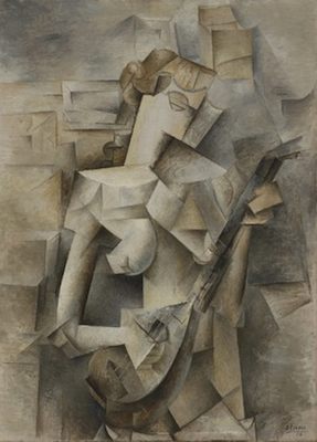 Fille à la mandoline, par Pablo Picasso
