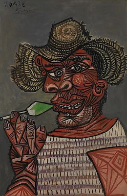Homme à la sucette, par Pablo Picasso