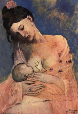 Maternité, par Pablo Picasso