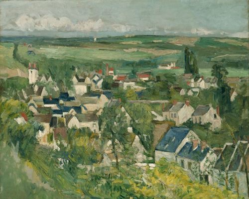 Auvers sur Oise, par Paul Cézanne