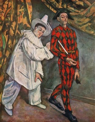 Mardi gras, par Paul Cézanne