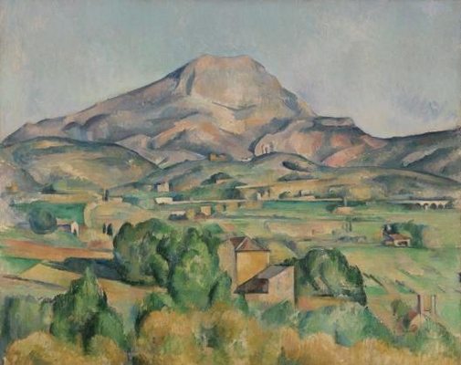 La montagne Sainte Victoire (III), par Paul Cézanne