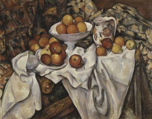 Nature morte : Pommes et oranges, par Paul Cézanne