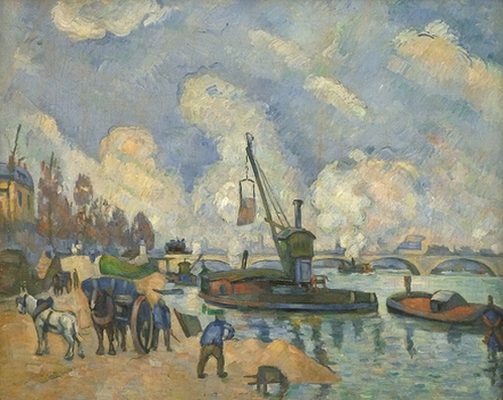 La Seine à Bercy, par Paul Cézanne