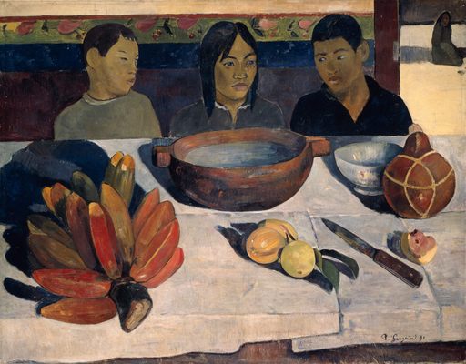 Le repas, par Paul Gauguin