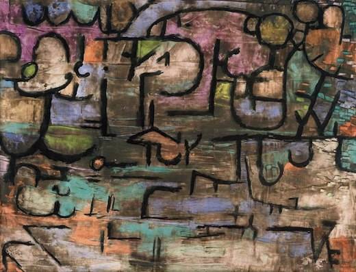 Après l’inondation, par Paul Klee