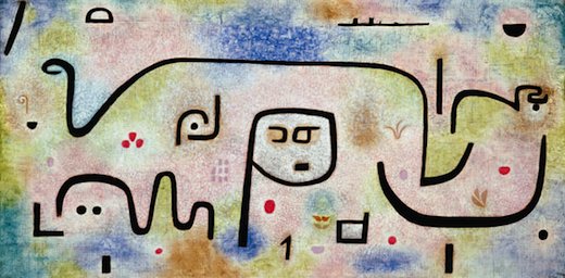 Insula dulcamara, par Paul Klee