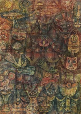 Jardin étrange, par Paul Klee