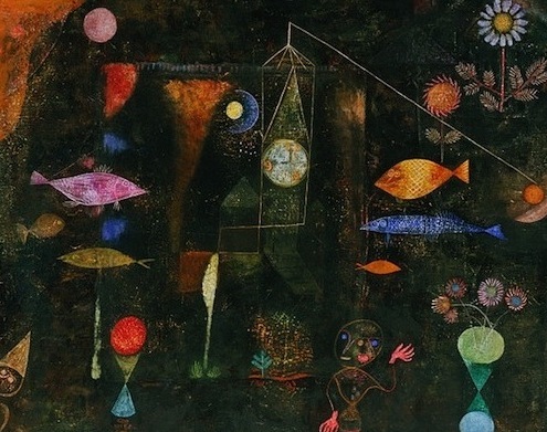 Magie des poissons, par Paul Klee