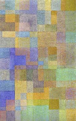 Polyphonie, structure en échiquier, par Paul Klee