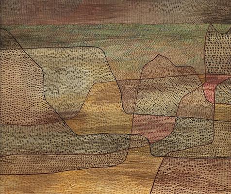 Regard sur la plaine, par Paul Klee