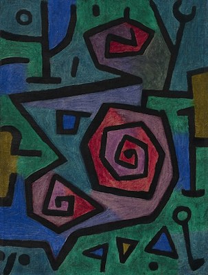 Roses héroïques, par Paul Klee