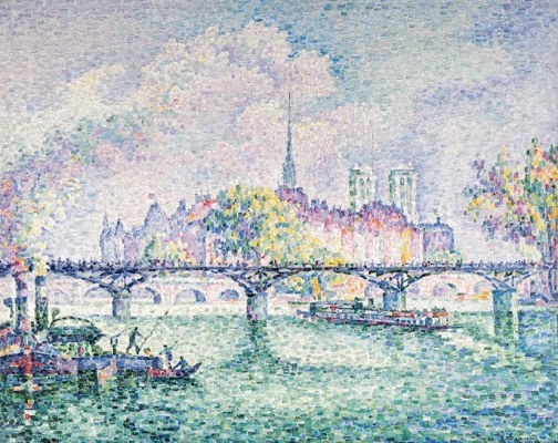 Le Pont des Arts, par Paul Signac