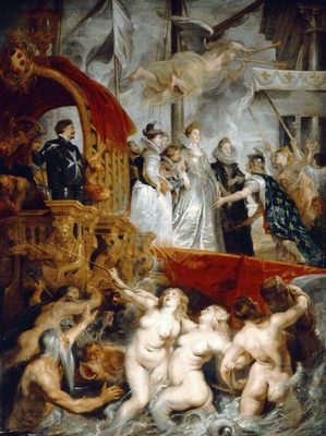 Arrivée de Marie de Médicis à Marseille, par Peter-Paul Rubens