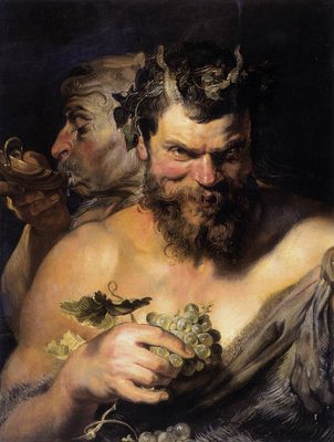 Deux satyrs, par Peter-Paul Rubens