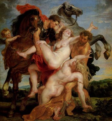 L'enlevement des filles de Leucippus, par Peter-Paul Rubens