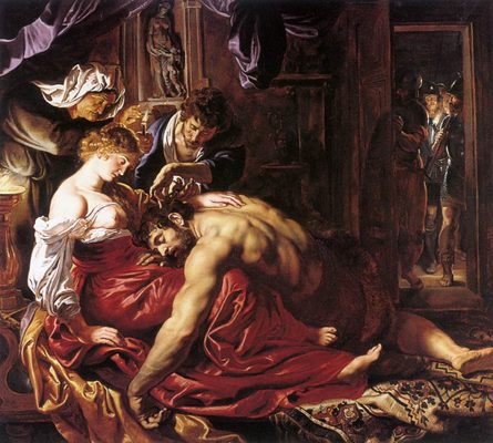 Samson et Dalila, par Peter-Paul Rubens