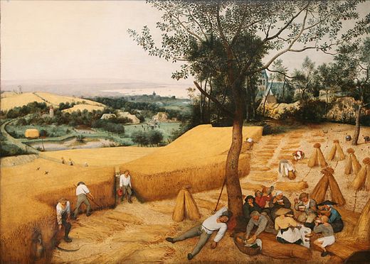 La moisson, par Pieter Bruegel