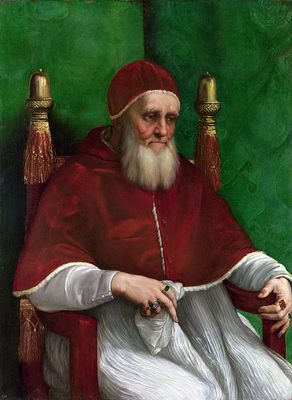 Le pape Jules II, par Raphaël
