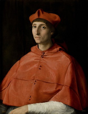 Portrait d'un cardinal, par Raphaël