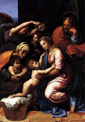La Sainte famille, par Raphaël